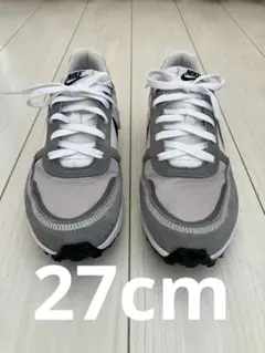 NIKE ワッフル ナビ 27.0cm 白/グレー系