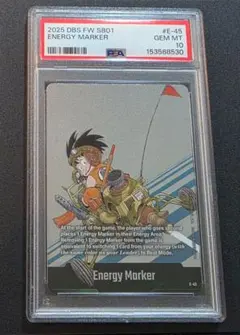 PSA10 エナジーマーカー E-90 英語版 フュージョンワールド 42巻