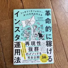 3ヶ月で1万フォロワー・月10万円を叶える 革命的に稼げるインスタ運用法
