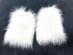 レッグウォーマー ふわふわ ギャル