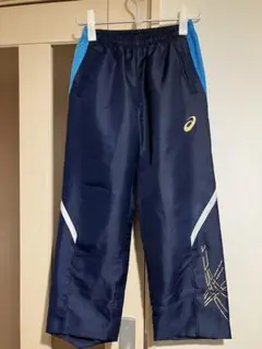 美品！ASICS ネイビー/ブルー ジャージ　シャカ　150