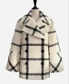 定価15万 sacai 22SS フレアツイードジャケット オフホワイト - メルカリ