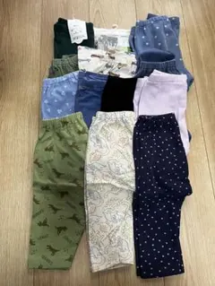 ユニクロ　レギンス13点セット 100cm 新品含む