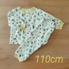 ユニクロ　キルト　パジャマ　110cm　くまのプーさん