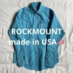 ROCKMOUNT ウエスタン シャツ　アメリカ製のサムネイル