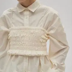 todayful shirring bustier layered shirtsのサムネイル