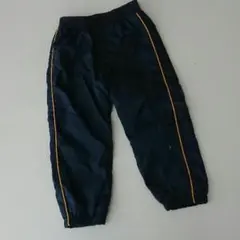 ユニクロ UNIQLO ネイビー 100cm フリース裏地 ナイロンパンツ