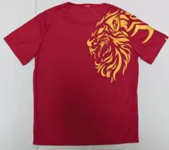 ゴールド ライオンプリントTシャツ 1枚