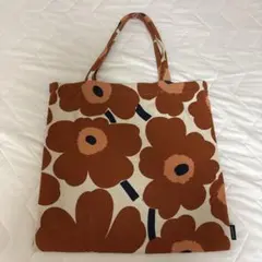 marimekko ウニッコ柄 トートバッグ　チェスナットのサムネイル