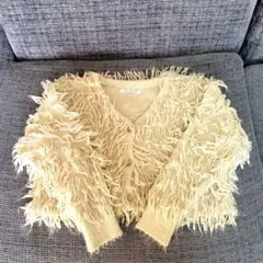 【美品】GARAGE OF GOOD CLOTHING フリンジ ニット