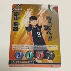 ハイキュー!! バボカ カード 01-002 影山飛雄