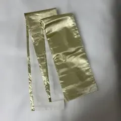 着物用 重ね襟 ゴールド