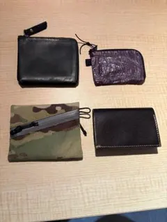 ミニマリスト　財布　ウォレット　4品　セット