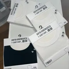 ユニクロ×アニヤ・ハインドマーチ コラボ半袖Tシャツ ４枚セット 大きいサイズ