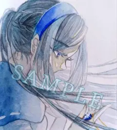 『Memories』｜手描き　アナログイラスト｜透明水彩