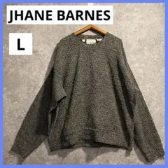 JHANE BARNES【L/G】グレー系 長袖セーター 秋服 冬服 大きめ
