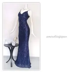 新品◇スパンコール◇マーメイドドレス◇Ｌサイズ