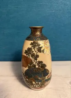 九谷焼　相川雪花　徳利　古美術品