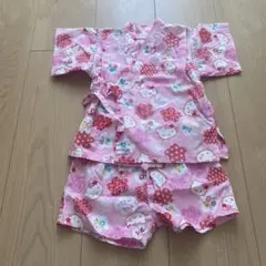 80センチ　ハローキティ　甚平