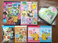 ポケモン　ピカチュウ　メモ帳　セット