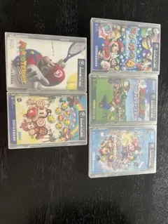 ゲームキューブソフト　マリオ等5本セット