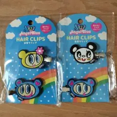 エンジェルブルー 前髪クリップ セリア