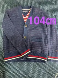 TOMMY HILFIGER ネイビー カーディガン 104cm