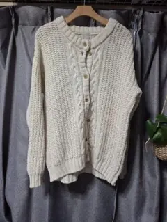 TSUHARU　by　サマンサモスモス ケーブル編み カーディガン
