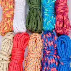 【現品】¥650 ❤️ パラコード ⑯〈4mm〉3m×10本 まとめ売り
