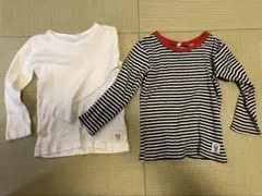 KJT 長袖ロンＴ 90cm 2枚セット