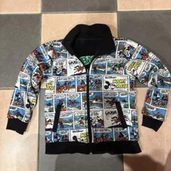 baby doll ミッキー　リバーシブルアウター　110