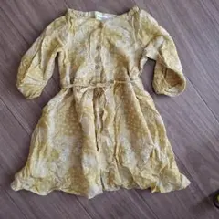 branshes 花柄ワンピース 90サイズ