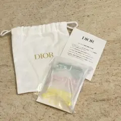 【新品未開封】DIOR ディオール オリジナル ヘアクリップ 3点セット巾着付きのサムネイル