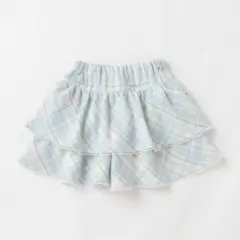 ☆新品・未使用☆mezzo pianoチェックフリルスカート 140
