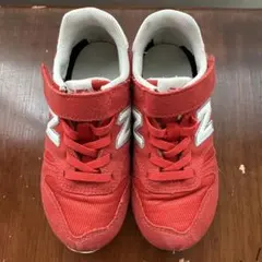 New Balance スニーカー 17.5cm レッド