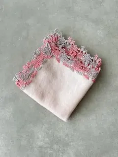 近沢レース　ハンカチ　ローズヒップ　ピンク　オンライン限定　新品　未開封