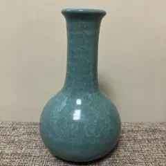 青磁 花瓶 共箱付き 陶芸 青磁 花瓶 光山（作） 九重青磁のサムネイル