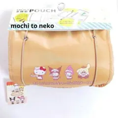新品 多機能ポーチ ロールポーチ メッシュ キティ クロミ サンリオ しまむら