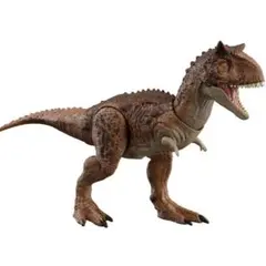 【美品】マテル　ジェラシックワールド　ダメージ！ひかる　カルノタウルス