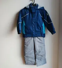 CCLTEAM　スキーウェア　110　ネイビー　グレー