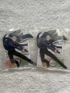 サカモトデイズ　坂本太郎　スタンド付きビッグアクリルプレート　ナムコ　2個セット