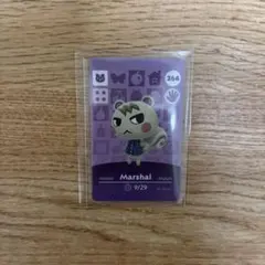 どうぶつの森 amiiboカード Marshal