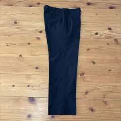 ユニクロ 感動パンツ w91L76 ブラック コットンライク 試着のみ