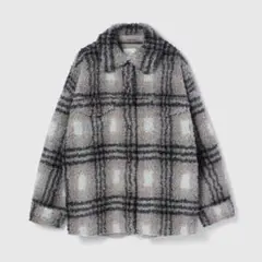 SeaRoomlynn BOAスエードオーバーシャツジャケット チェックMのサムネイル