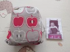 Totseat リンゴ柄 抱っこひも