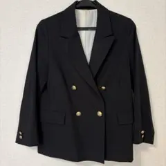 ✨極美品✨クリスチャンディオール ジャケット ブレザー 金ボタン シングル クリスチャンディオール 紺ブレ ダブル 金ボタン エンブレム L