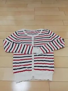 Sorridere ストライプ カーディガンMサイズ