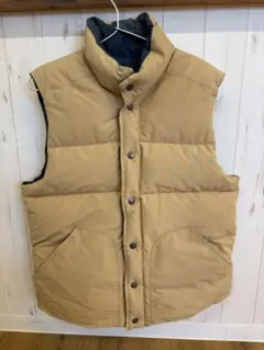 ブルーブルー　HRM MRD オリジナル リバーシブルダウンベスト L