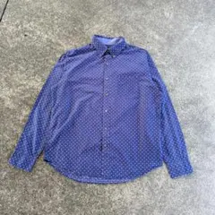 AMERICAN EAGLE 長袖シャツ CLASSIC FIT ポルカドット
