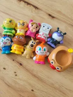 アンパンマンキャラクター フィギュア 指人形